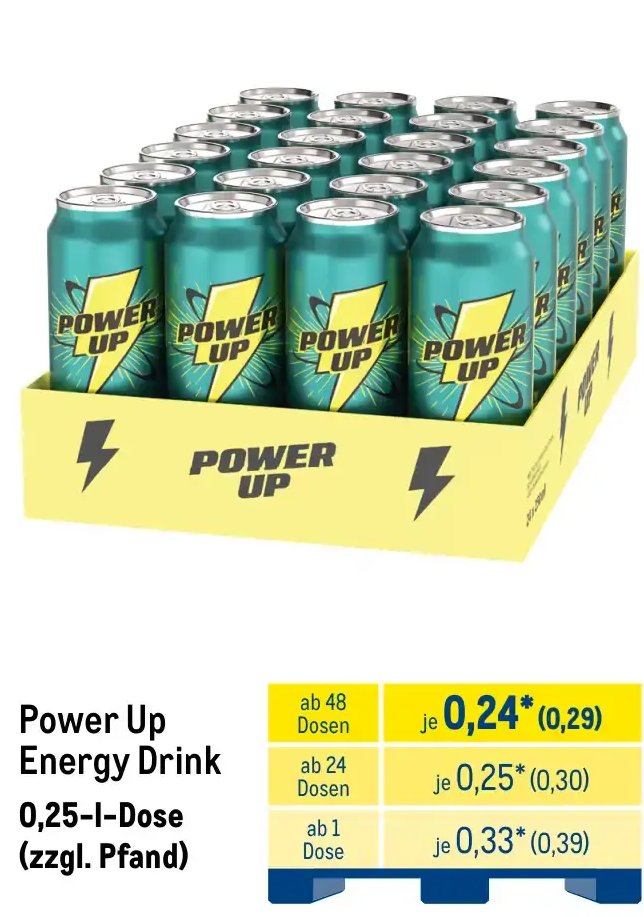 Power Up Energy Drink