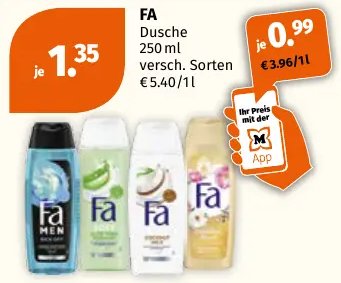 FA Dusche