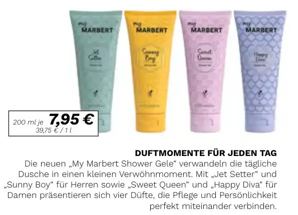 Marbert Shower Gele