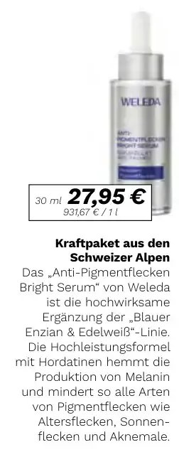 Anti-Pigmentflecken Bright Serum