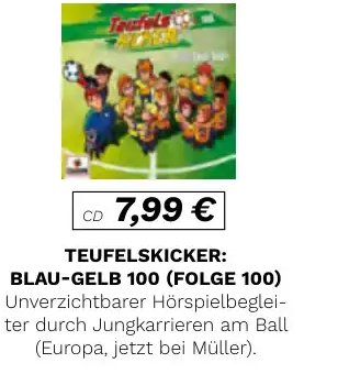 TEUFELSKICKER: BLAU-GELB 100 (FOLGE 100)