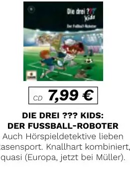 DIE DREI ??? KIDS: DER FUSSBALL-ROBOTER