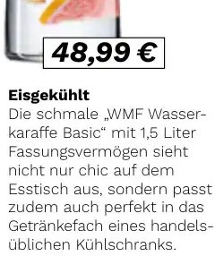 WMF Wasser-karaffe Basic