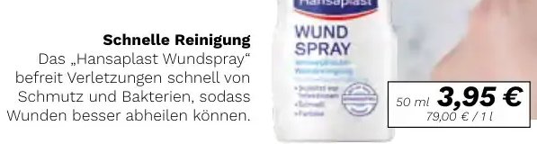 Hansaplast Wund Spray