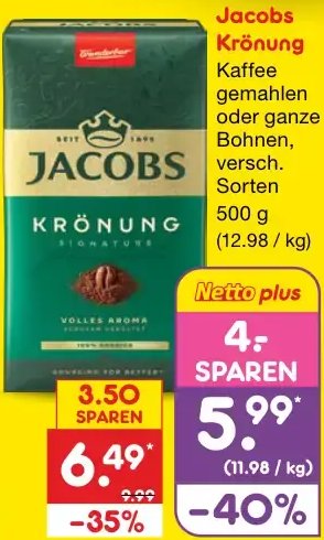 Jacobs Krönung Kaffee
