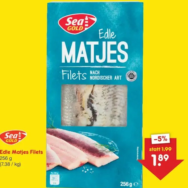 Edle Matjes Filets