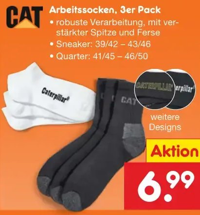 Arbeitssocken, 3er Pack