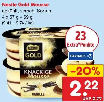 Nestle Gold Mousse