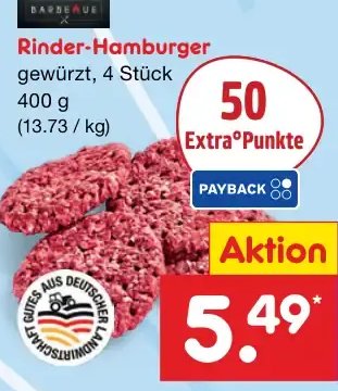 Rinder-Hamburger