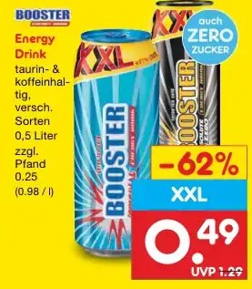 BOOSTER Energy Drink