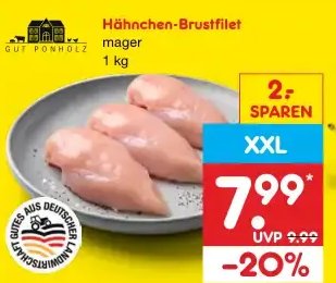 Hähnchen-Brustfilet