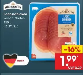 Lachsschinken