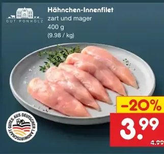 Hähnchen-Innenfilet