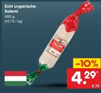 Echt ungarische Salami