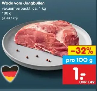 Wade vom Jungbullen
