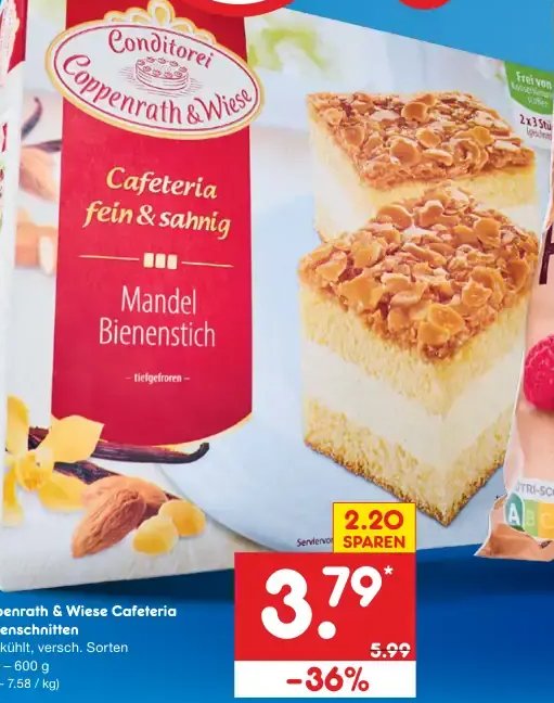 Coppenrath & Wiese Cafeteria Kuchenchnitten