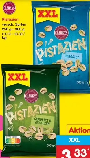 Clarkys Pistazien