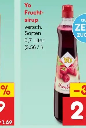 Yo Frucht-sirup