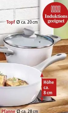 Geschmiedete Hochrand-Pfanne oder Topf „Weston“