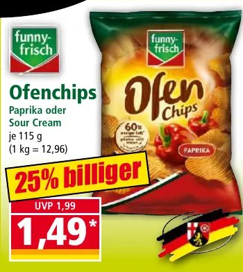funny-frisch Ofenchips Paprika