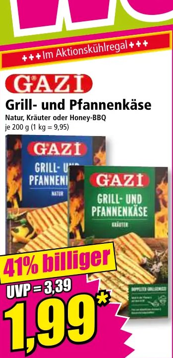GAZI Grill- und Pfannenkäse