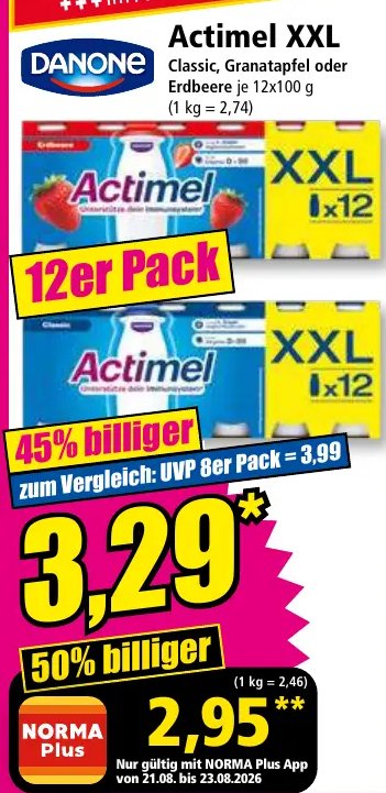 Actimel XXL