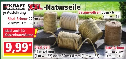 Baumwollseil