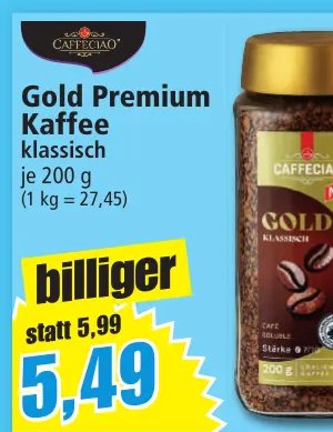 Gold Premium Kaffee klassisch