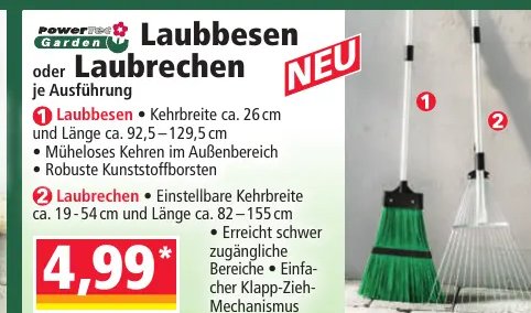 Laubbesen oder Laubrechen