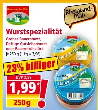 Wurstspezialität