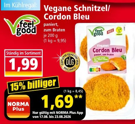 Vegane Schnitzel/Cordon Bleu