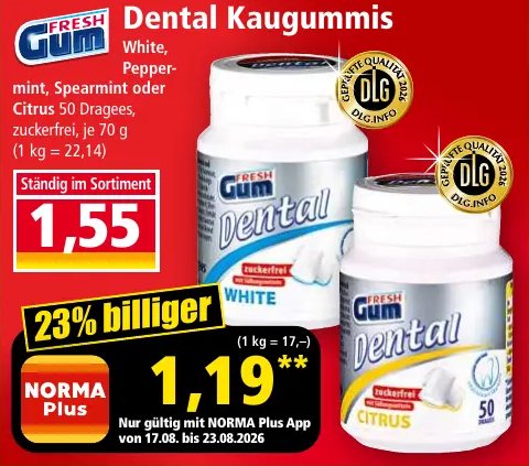 Dental Kaugummis