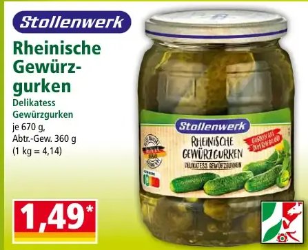 Rheinische Gewürz-gurken