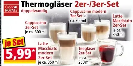 Thermogläser 2er-/3er-Set