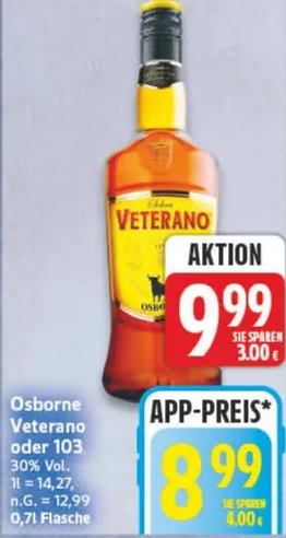 Osborne Veterano oder 103