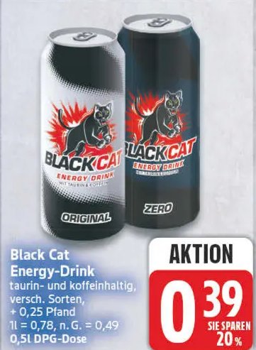 Black Cat Energy-Drink