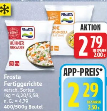 Frosta Fertiggerichte