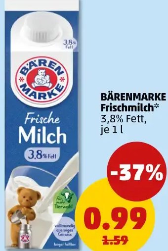 BÄRENMARKE Frische Milch