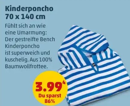 Kinderponcho