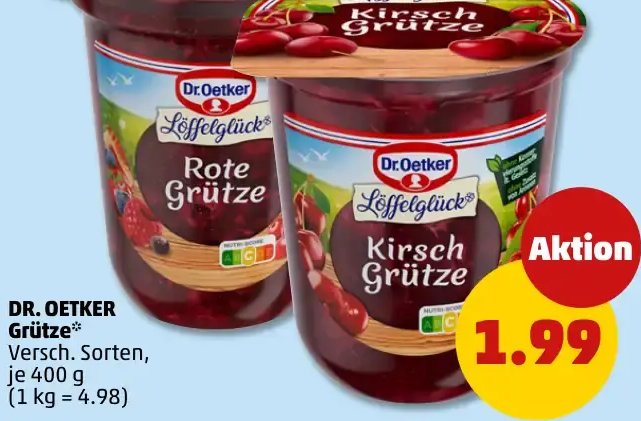 DR. OETKER Grütze