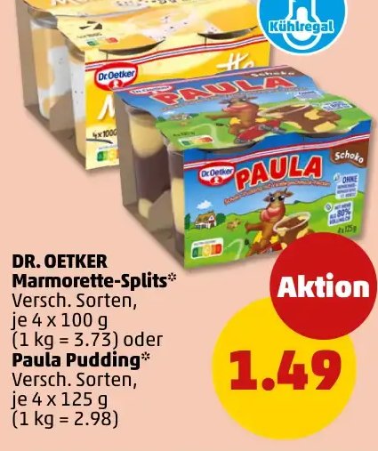 DR. OETKER Marmorette-Splits*