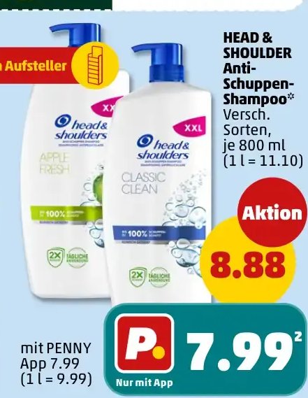 HEAD & SHOULDER Anti-Schuppen-Shampoo