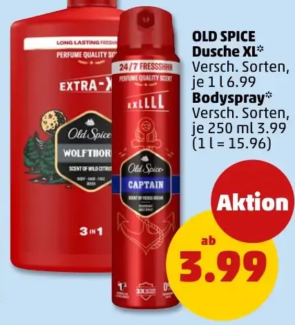OLD SPICE Dusche XL
