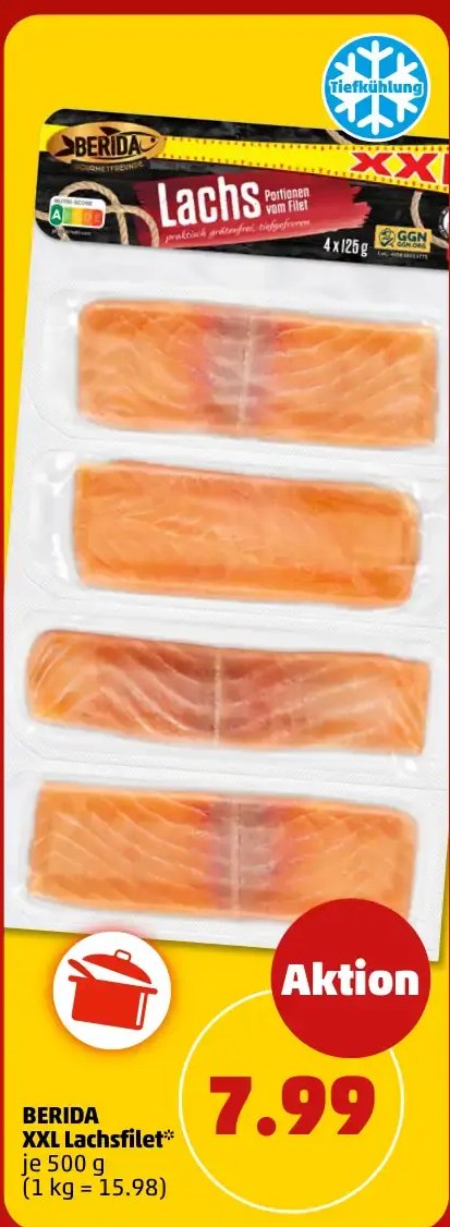 BERIDA XXL Lachsfilet