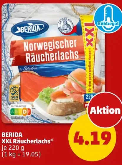 BERIDA XXL Räucherlachs