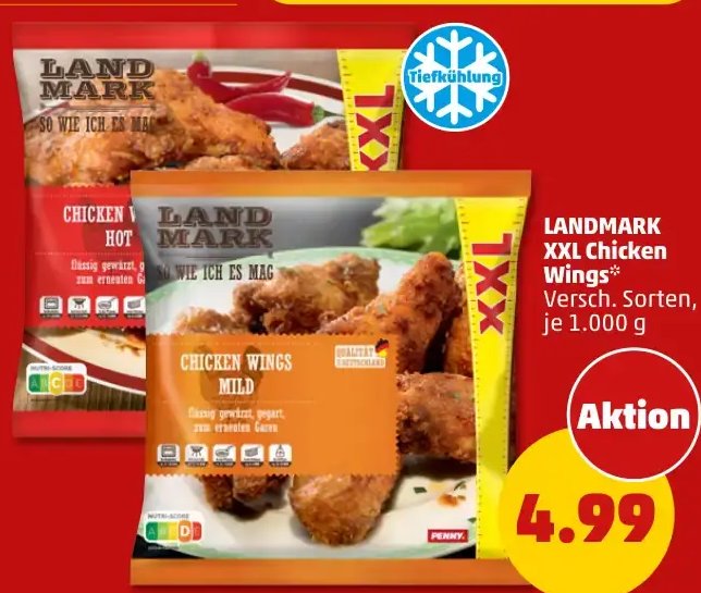 LANDMARK XXL Chicken Wings