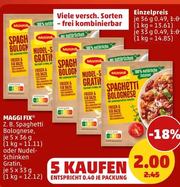 MAGGI Fix