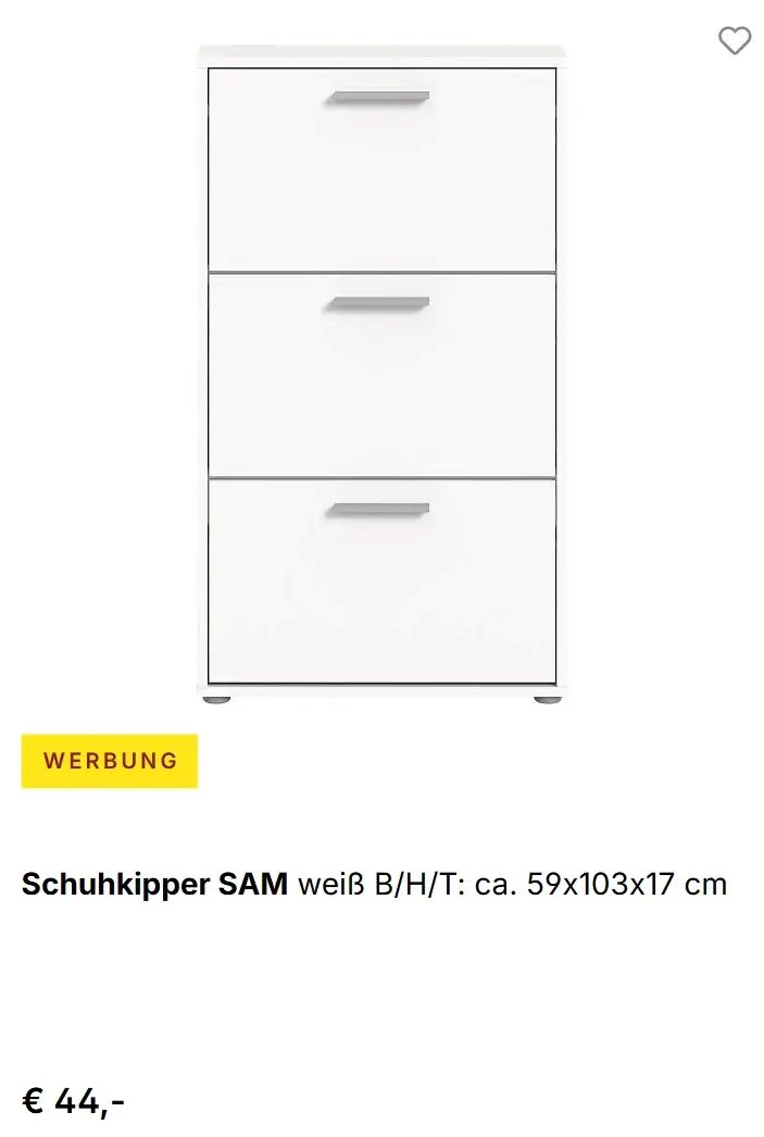 Schuhkipper SAM