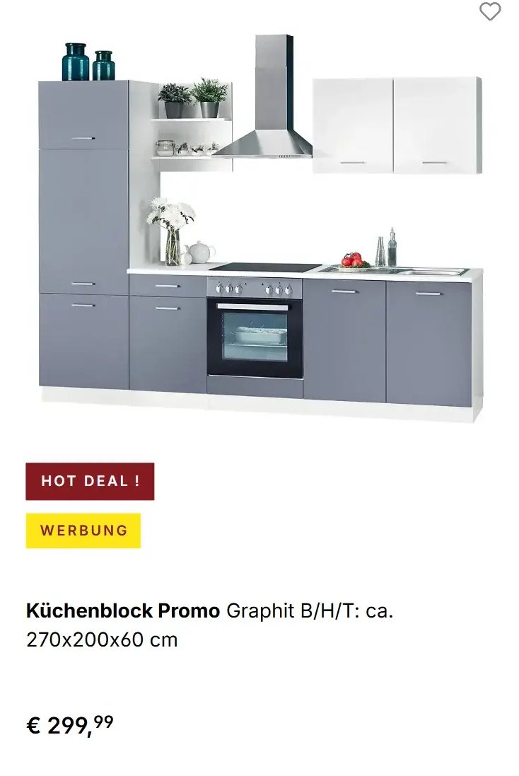 Küchenblock Promo