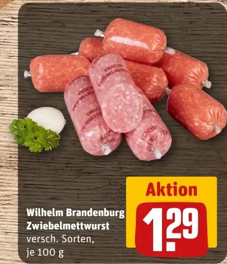 Wilhelm Brandenburg Zwiebelmettwurst